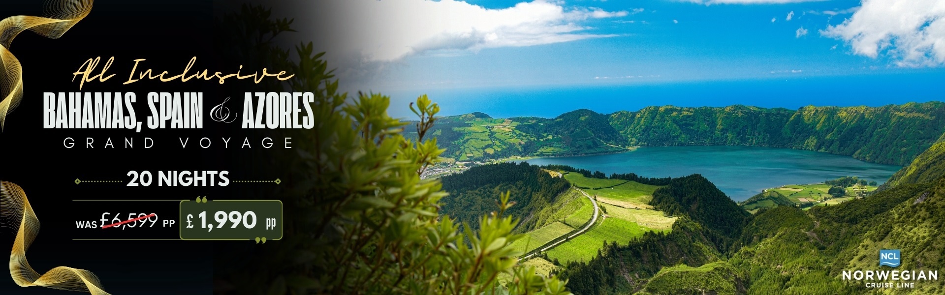 All-Inclusive Bahamas, Spain & Azores Grand Voyage