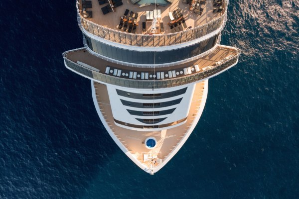 cruise ship top