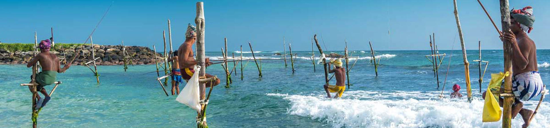 Stilts Fishermen - Sri Lanka