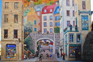 ports quebec city fresque petit champlain ahoy 200