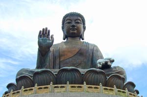 ports hong kong lantan buddha